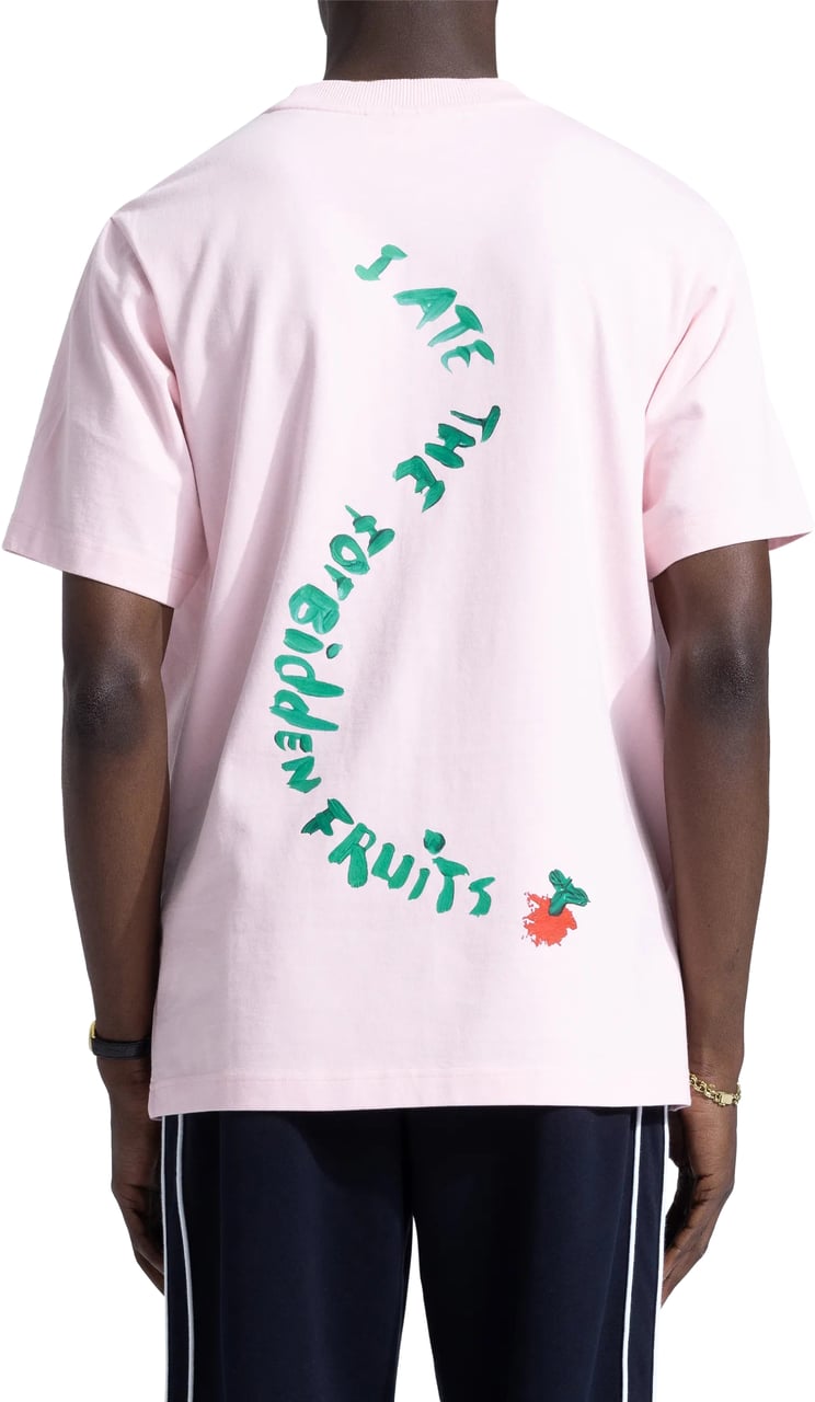Bram's Fruit Snake Acrylic T-Shirt - Light Pink Roze