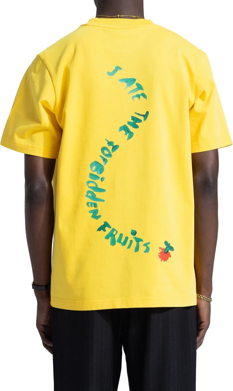 Bram's Fruit Snake Acrylic T-Shirt - Yellow Geel