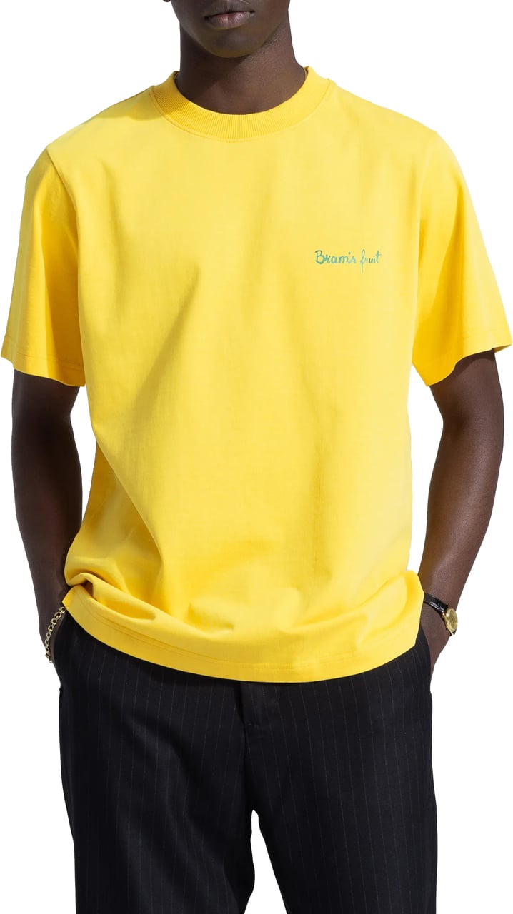 Bram's Fruit Snake Acrylic T-Shirt - Yellow Geel