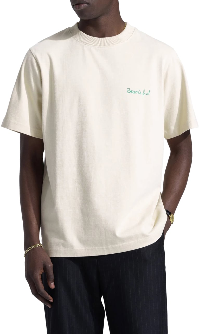 Bram's Fruit Snake Acrylic T-Shirt - Beige Beige