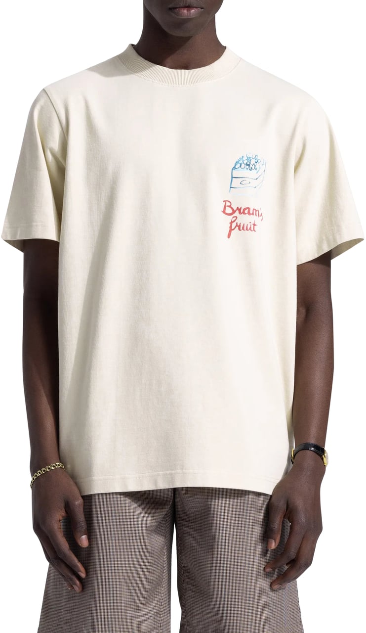 Bram's Fruit Crate Acrylic T-Shirt - Beige Beige