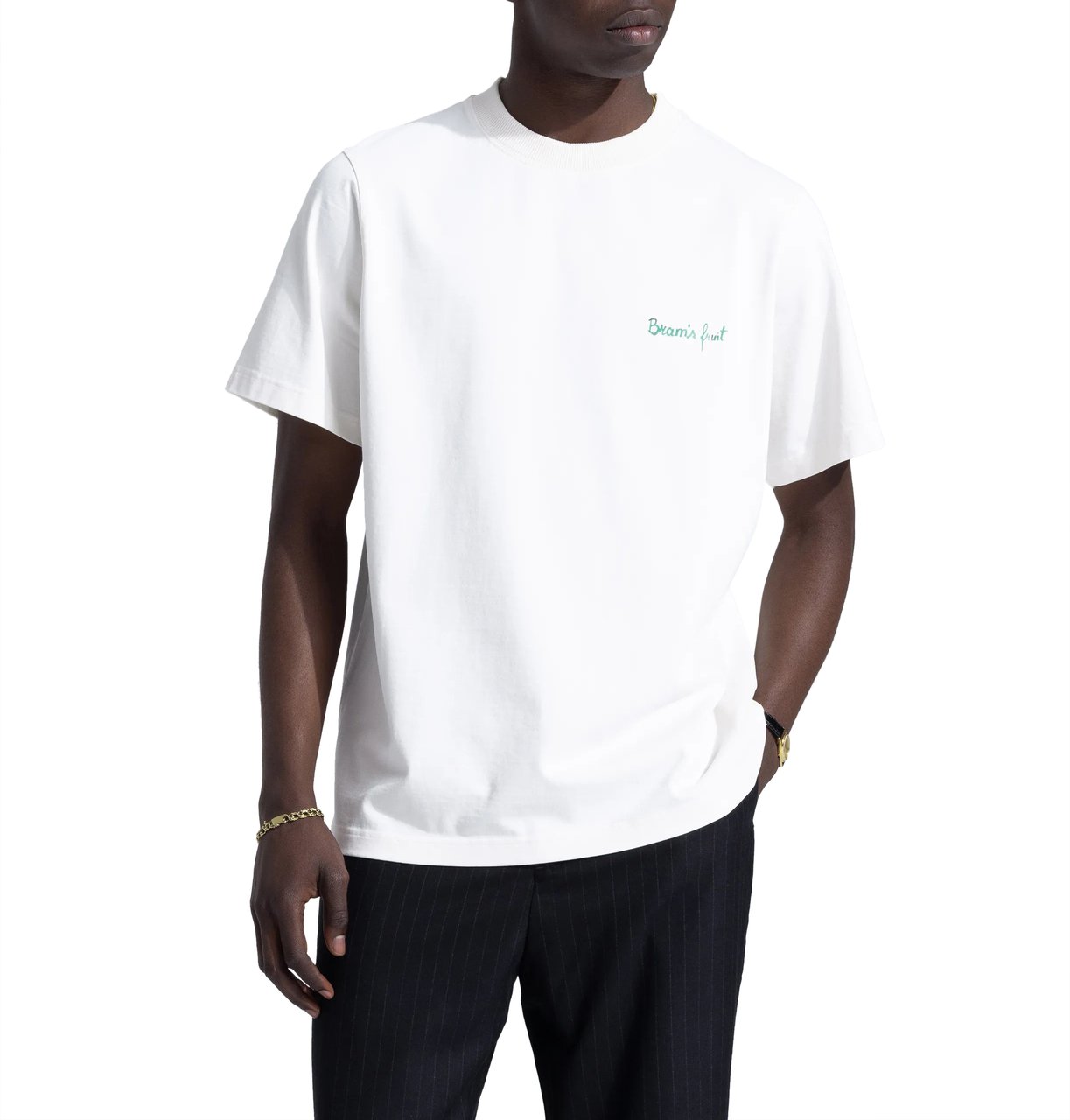 Bram's Fruit Fruit Acrylic T-Shirt - White Wit