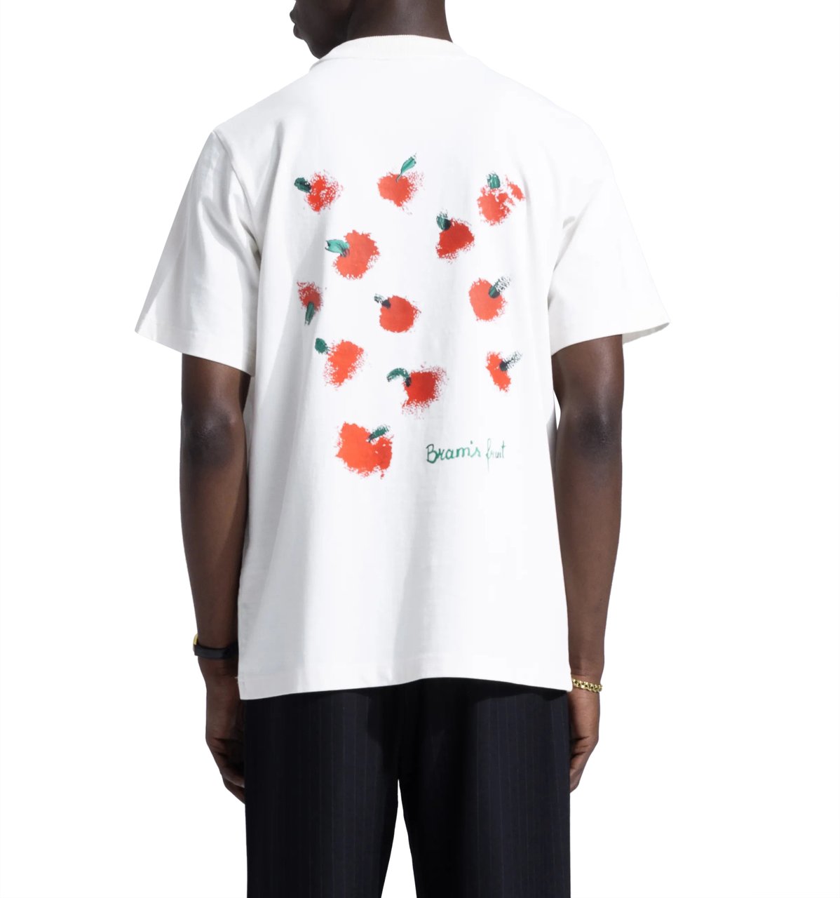 Bram's Fruit Fruit Acrylic T-Shirt - White Wit