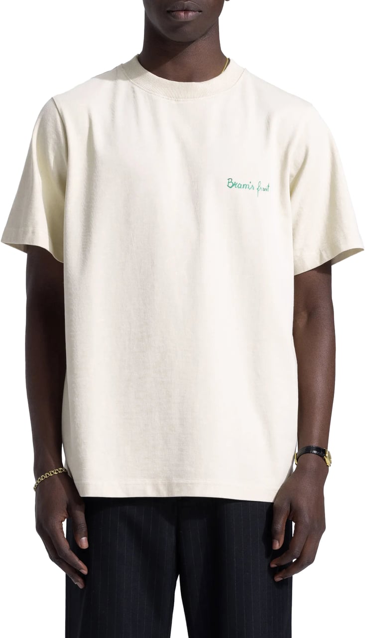 Bram's Fruit Fruit Acrylic T-Shirt - Beige Beige