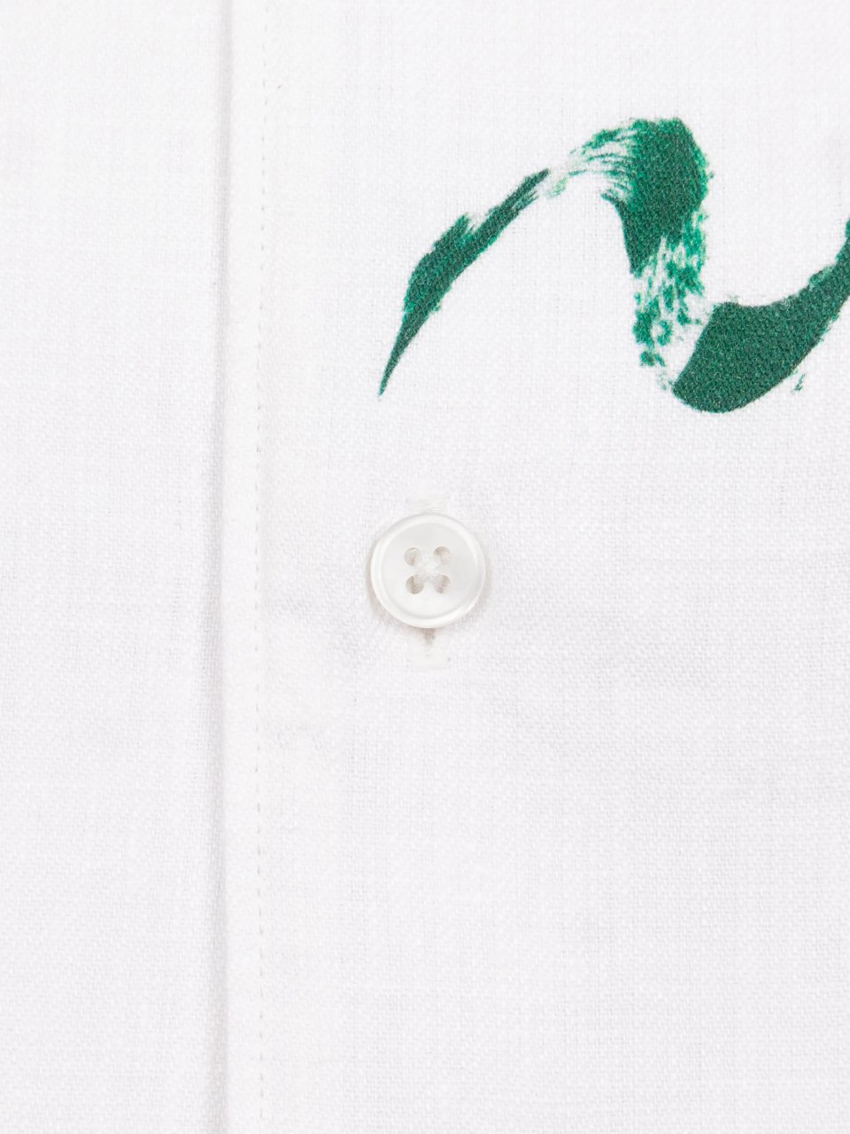 Bram's Fruit Acrylic Caterpillar Shirt Shortsleeve - White Wit