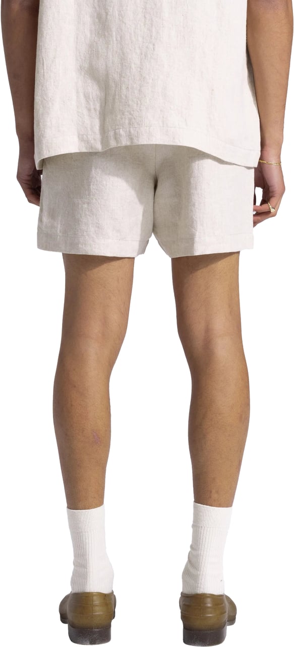 Bram's Fruit Garden Hose Linen Shorts -  Beige Beige
