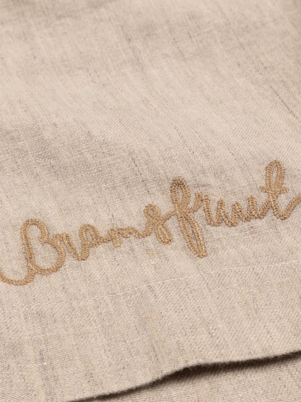 Bram's Fruit Garden Hose Linen Shorts -  Beige Beige