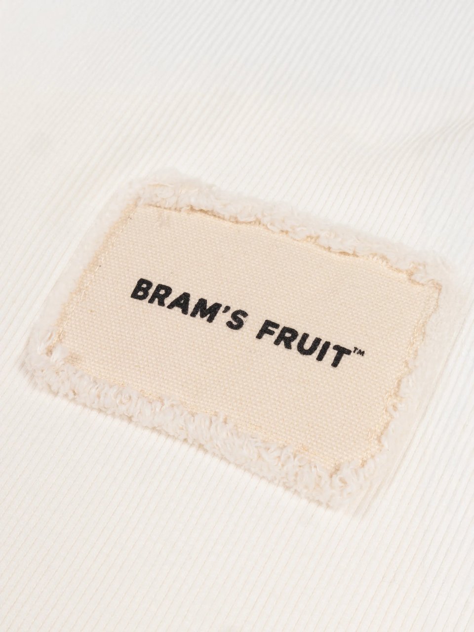 Bram's Fruit Heavy Rib Tanktop - White Wit