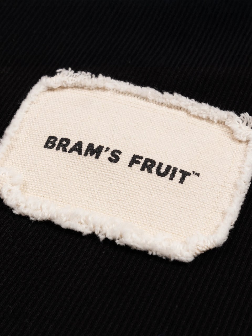 Bram's Fruit Heavy Rib Tanktop - Black Zwart