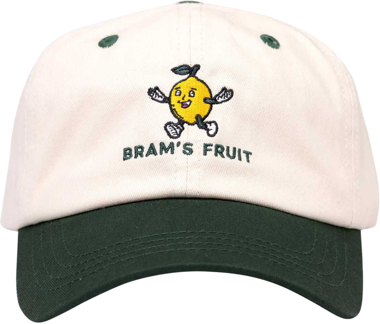 Bram's Fruit Lemon Cap - Beige Green Beige