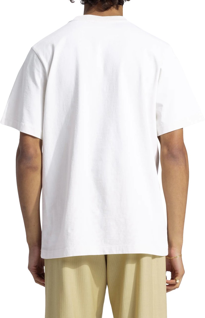 Bram's Fruit Mum's Script Logo T-Shirt - White Wit