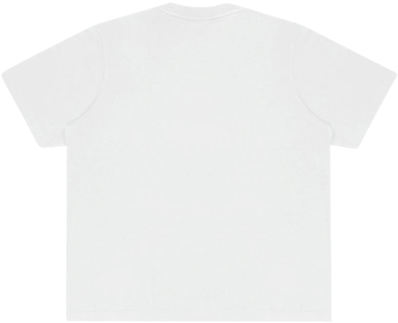 Bram's Fruit Mum's Script Logo T-Shirt - White Wit