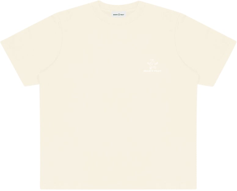Bram's Fruit Outline T-Shirt - Beige Beige