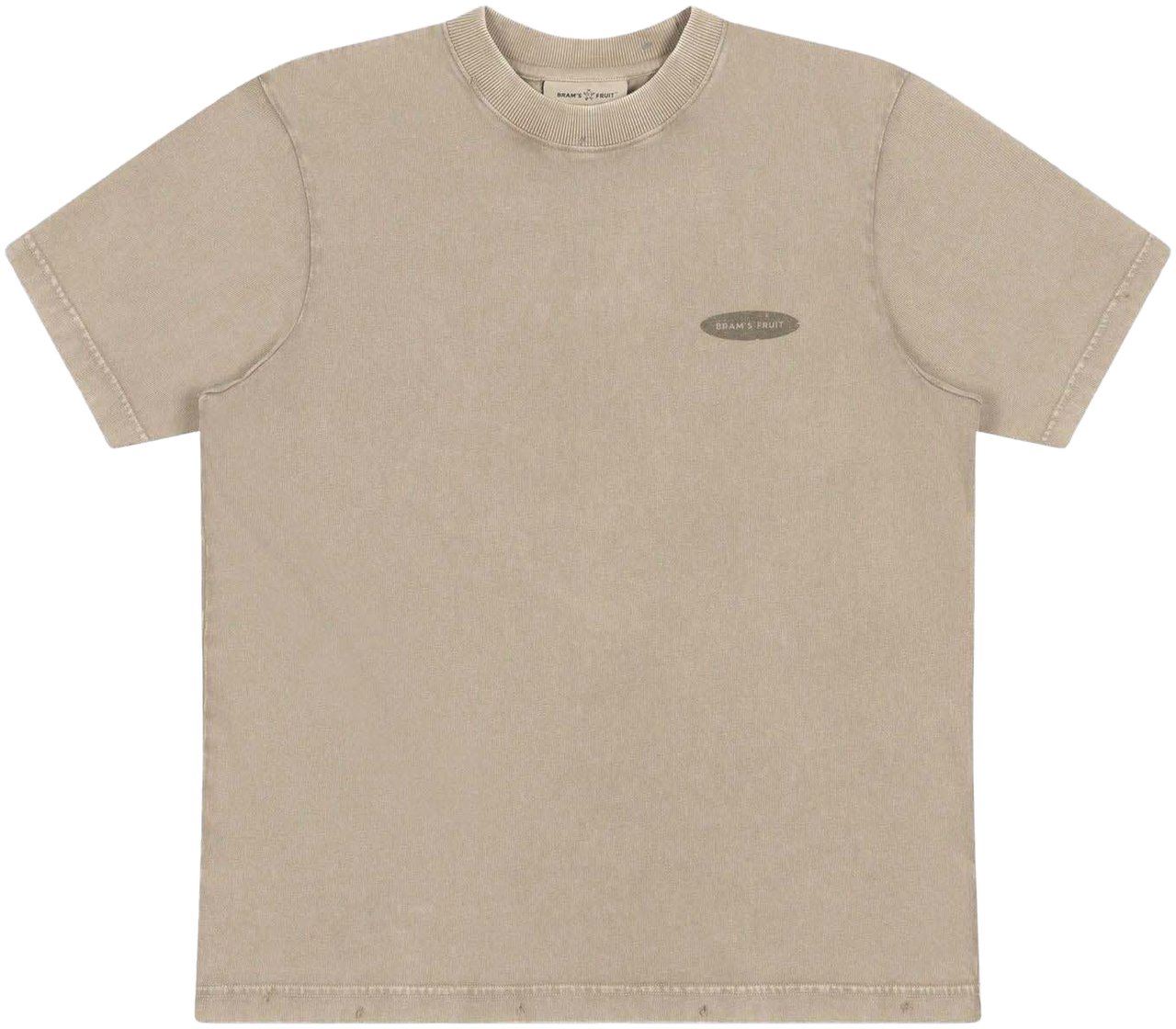 Bram's Fruit Heren Fuck Off T-shirt Beige Beige