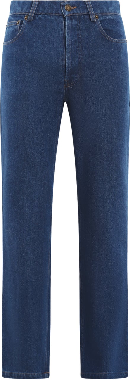 Bram's Fruit Heren Denim Trousers Blauw