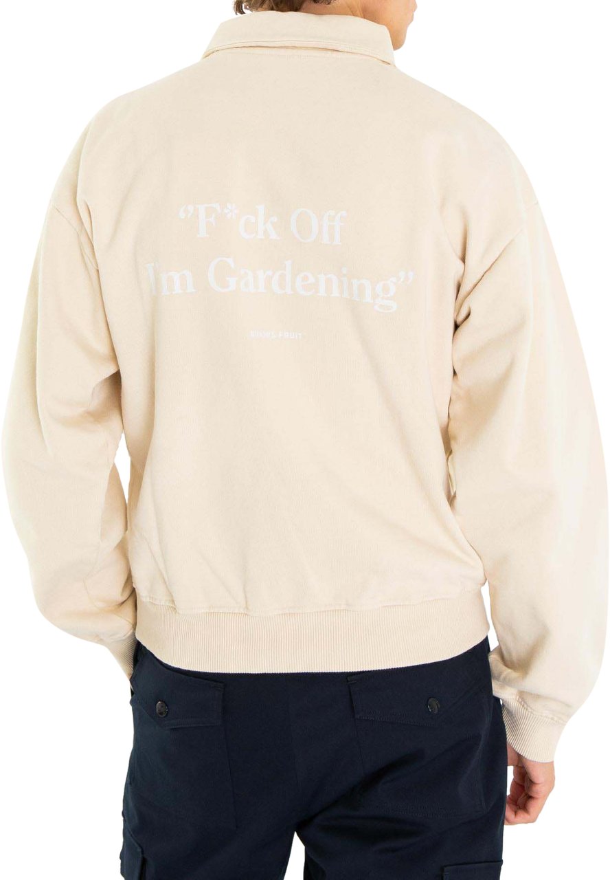 Bram's Fruit Heren F Off I'M Gardening Polo Swea Wit