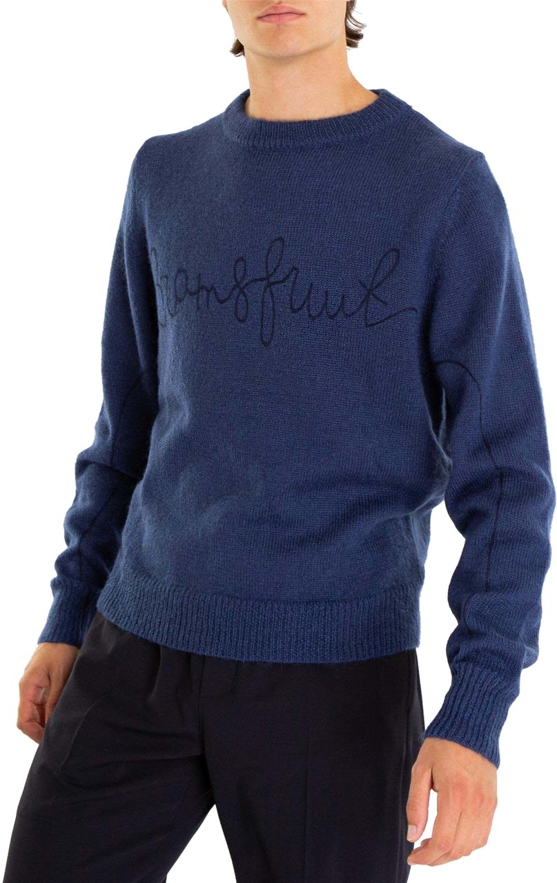 Bram's Fruit Heren Hose Knit Blauw