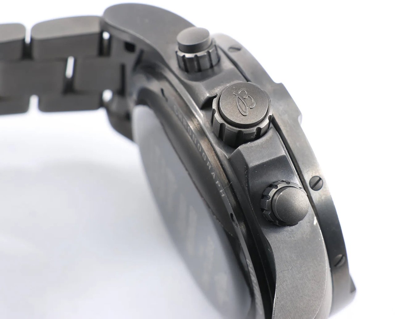 Breitling Breitling Exo space VB5510H1/BE45 6086912 TI AT Digital Black Face Watch Zwart