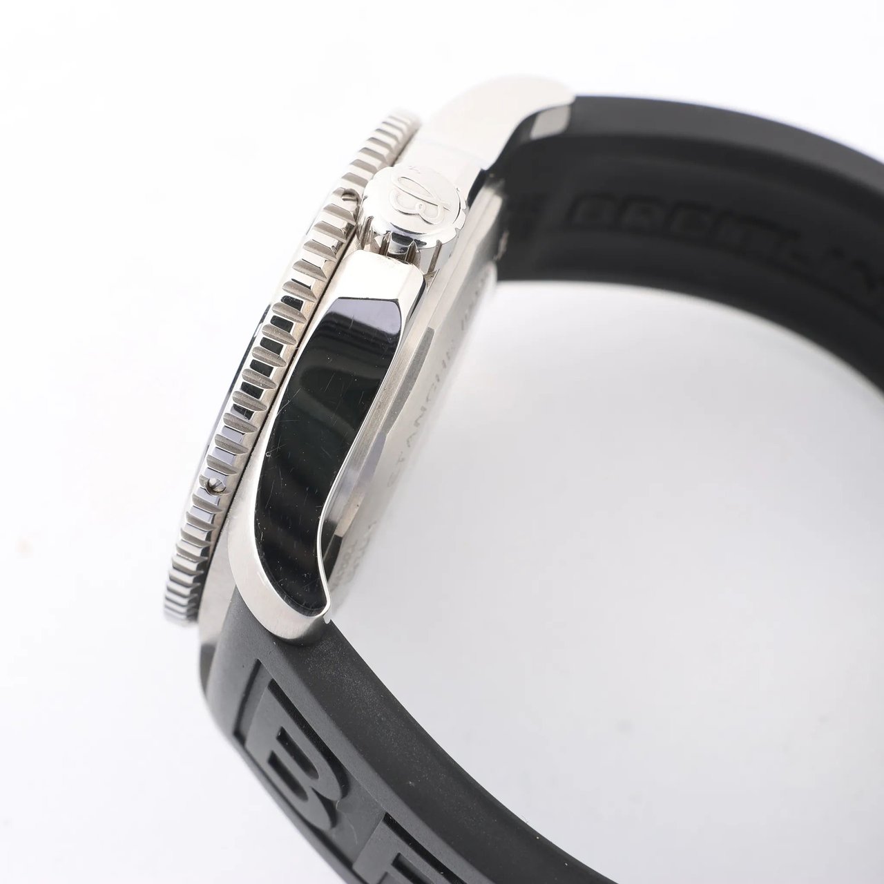 Breitling Breitling Superocean A17367 SS x Rubber AT Watch with Yellow Dial Geel