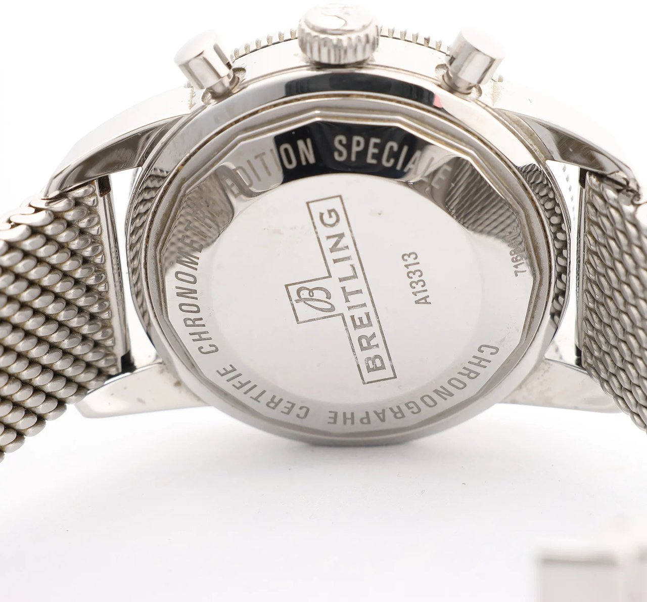 Breitling Breitling Superocean Heritage Chronograph A13313161C1A1 7168412 SS AT Watch with Blue Dial Blauw