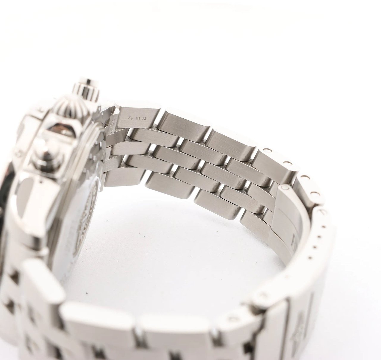 Breitling Breitling Chronomat A440B71PS 2509164 SS AT Watch with Black Dial Zwart