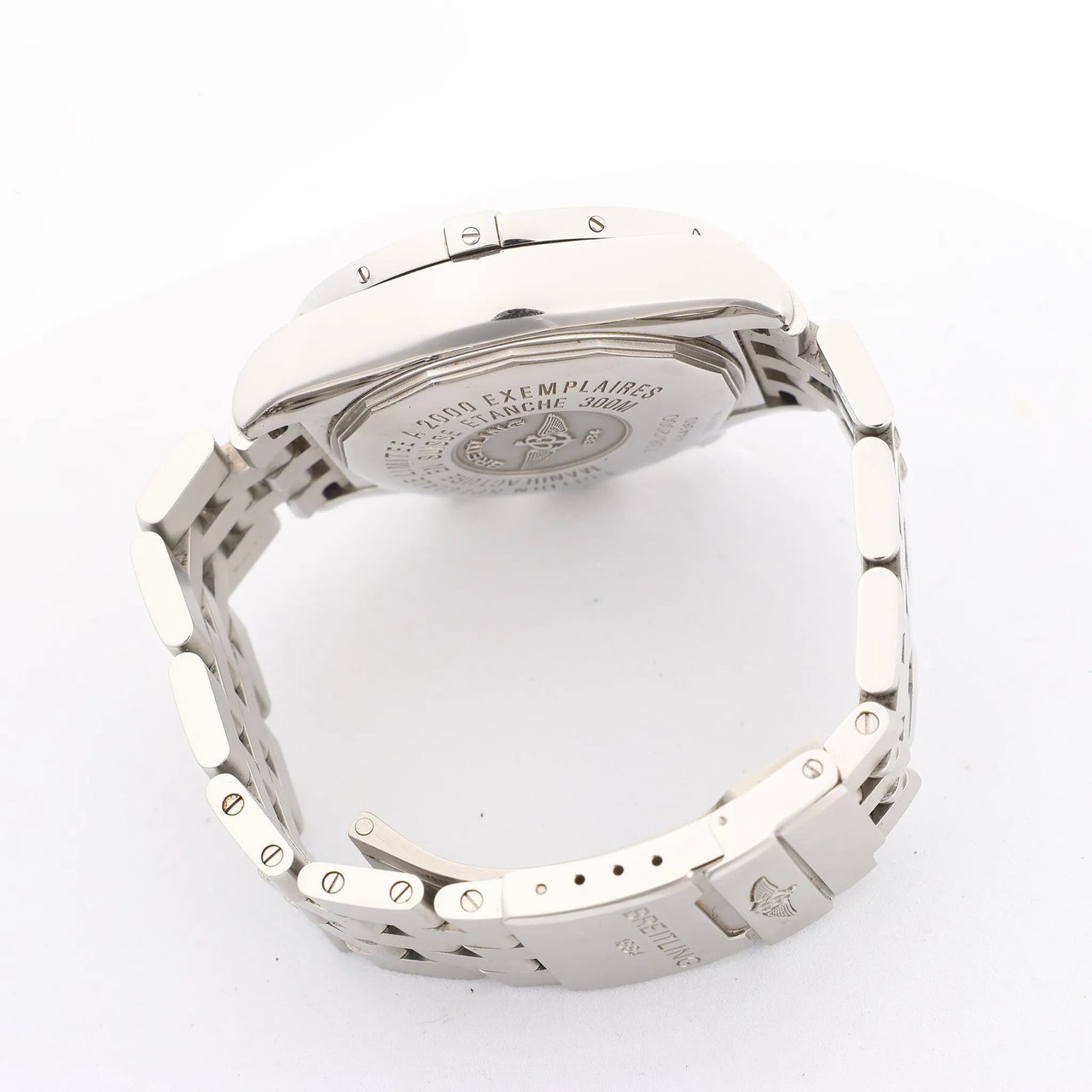 Breitling Breitling Chronomat A440B71PS 2509164 SS AT Watch with Black Dial Zwart