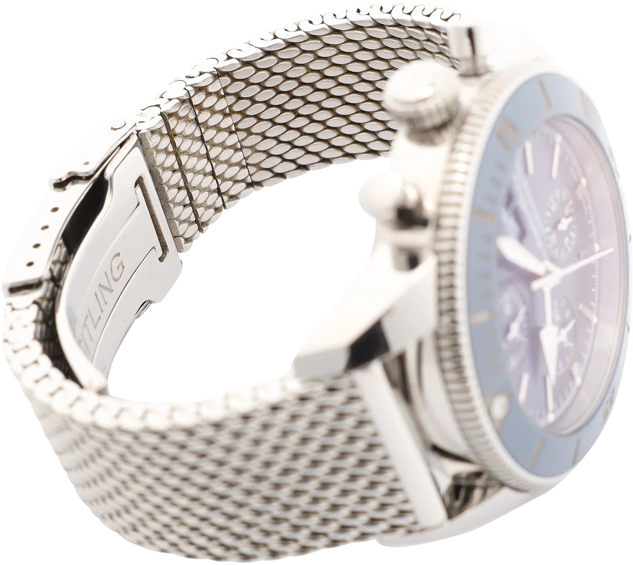 Breitling Breitling Superocean Heritage Chronograph A13313161C1A1 7168412 SS AT Watch with Blue Dial Blauw