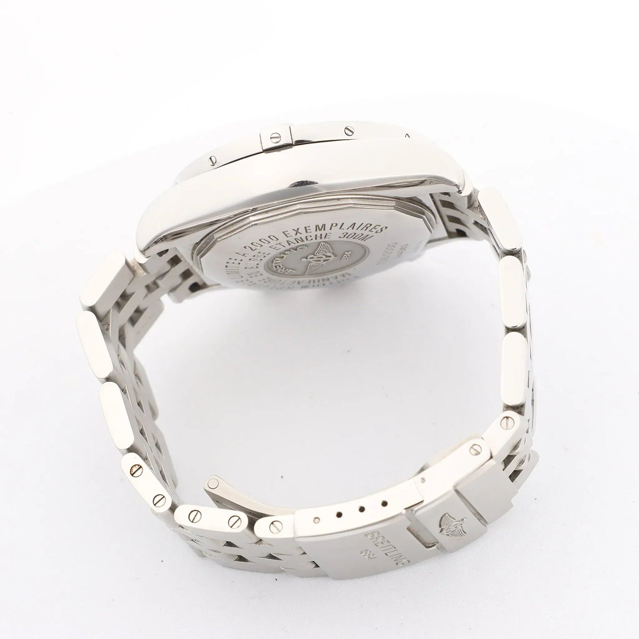 Breitling Breitling Chronomat A440B71PS 2509164 SS AT Watch with Black Dial Zwart