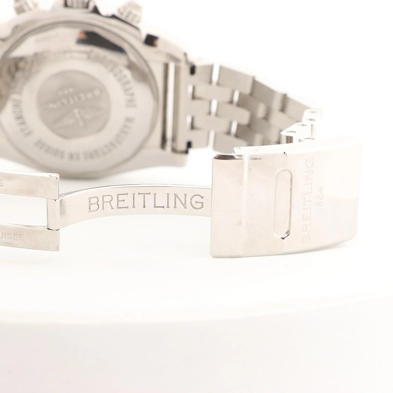 Breitling Chronomat AB011012/B956 3136835 SS AT Watch with Black Dial Zwart