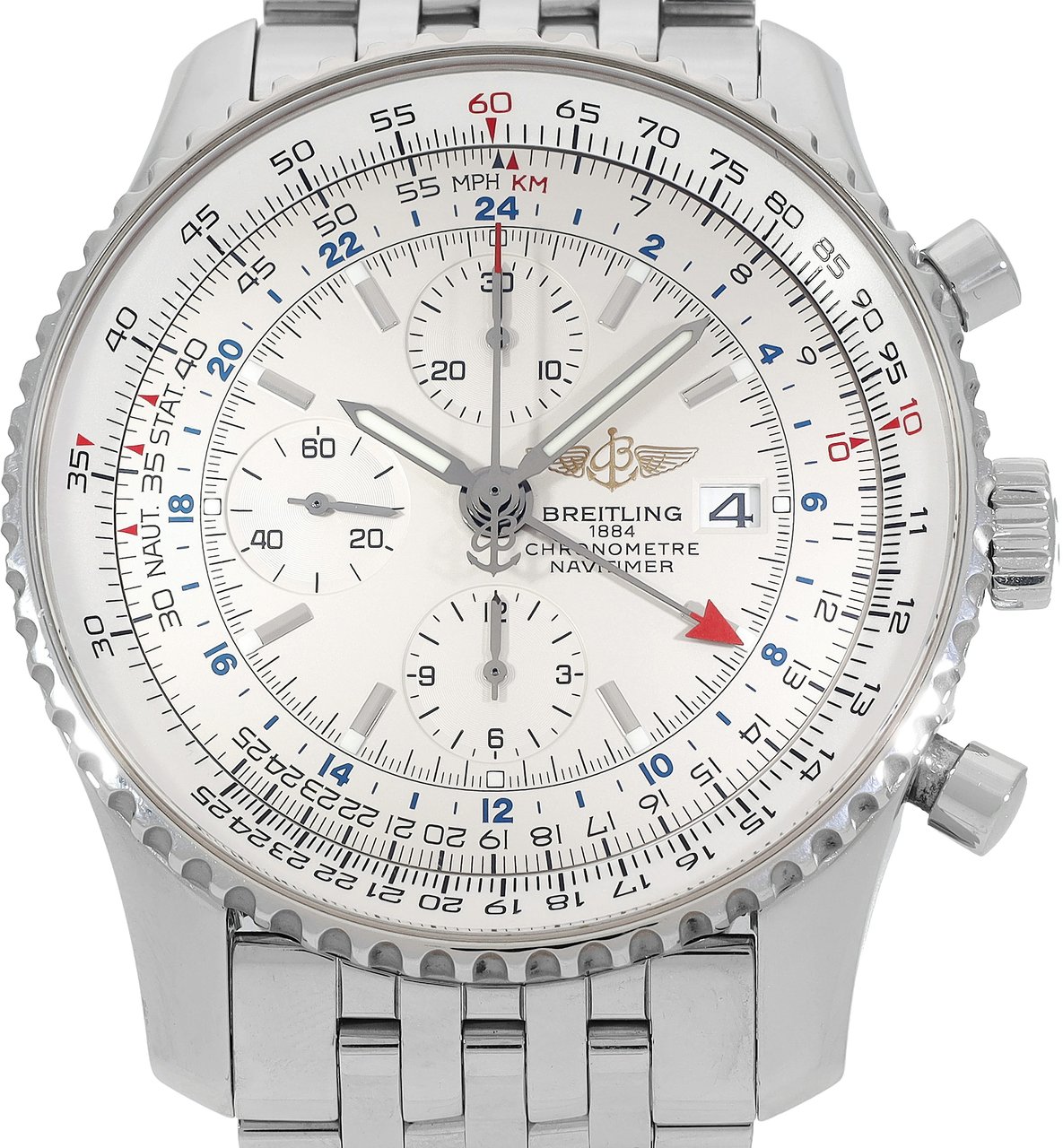 Breitling Navitimer Zilver
