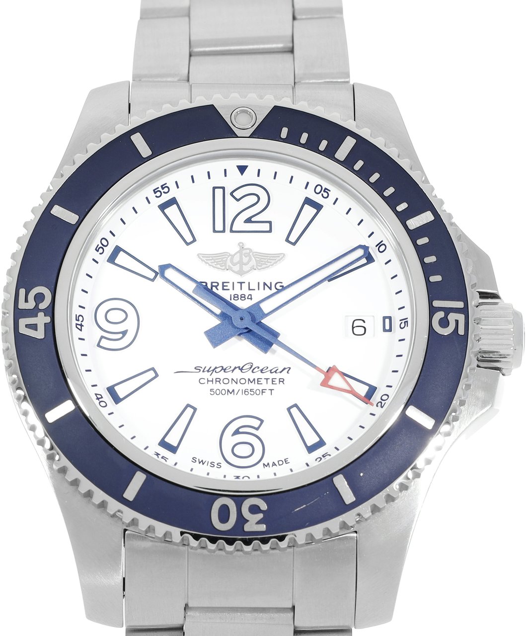 Breitling Superocean Wit