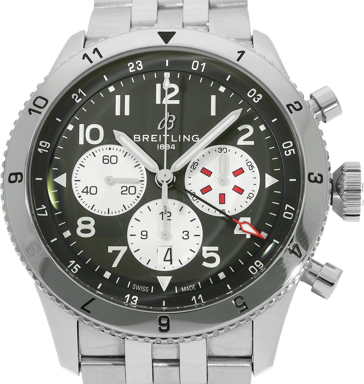 Breitling Aviator Groen