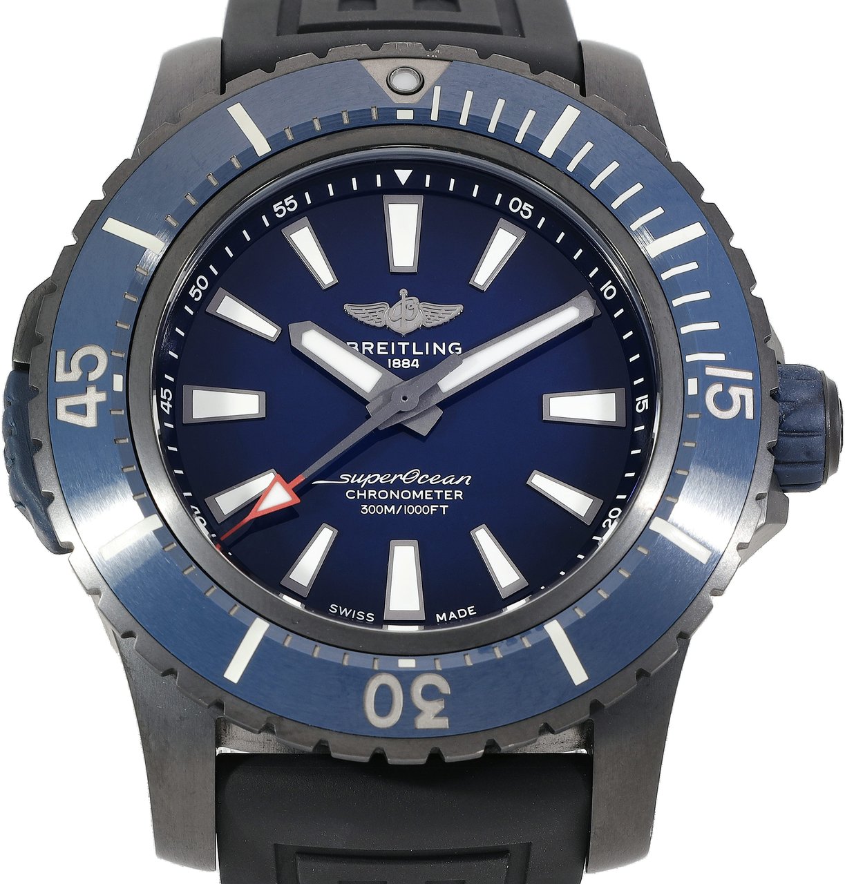 Breitling Superocean Blauw