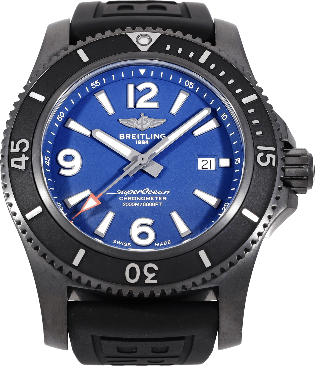 Breitling Superocean Blauw