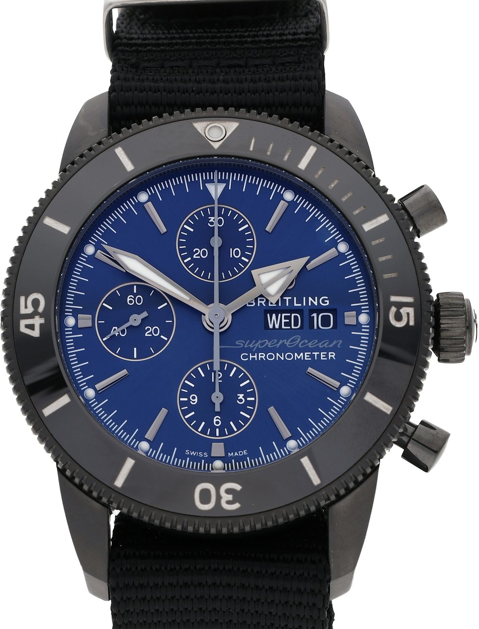 Breitling Superocean Blauw