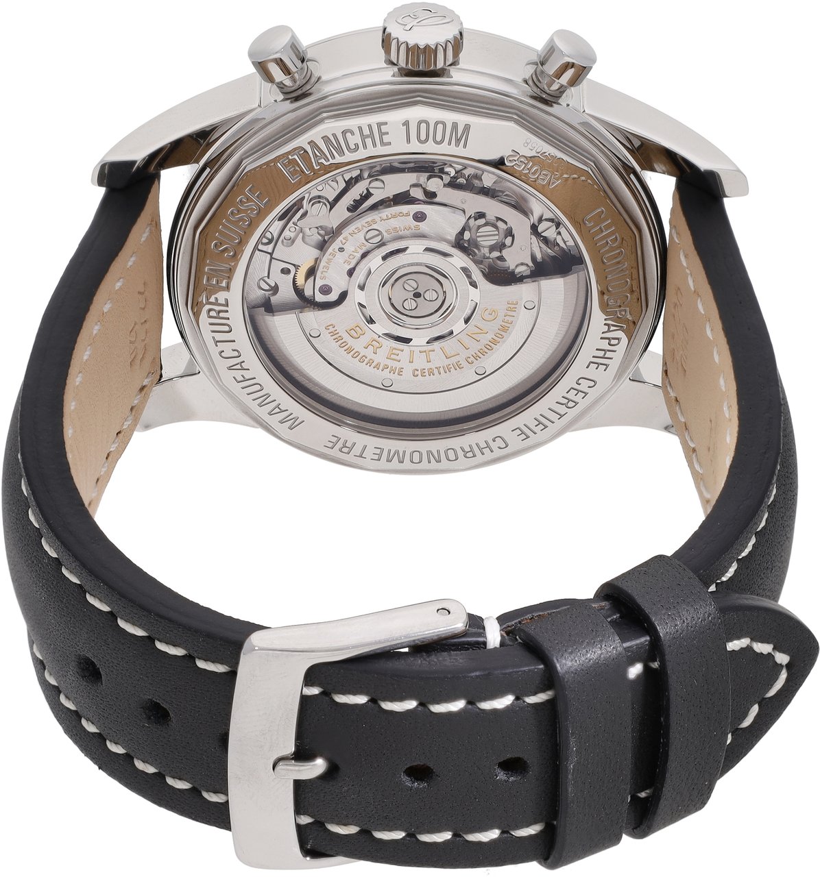 Breitling Transocean Zilver