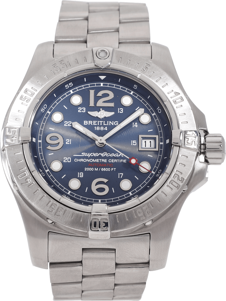 Breitling Superocean Blauw