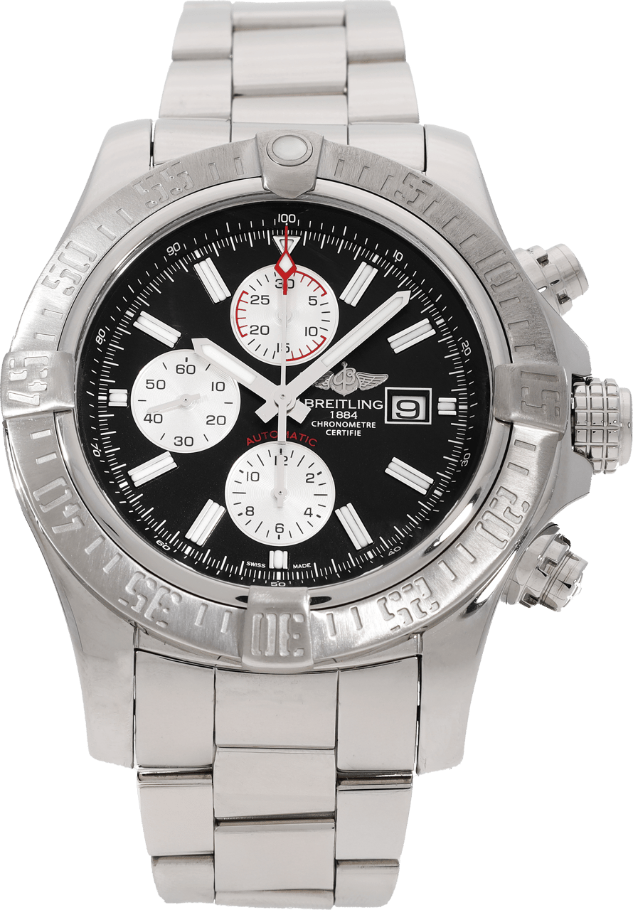 Breitling Super Avenger Zwart