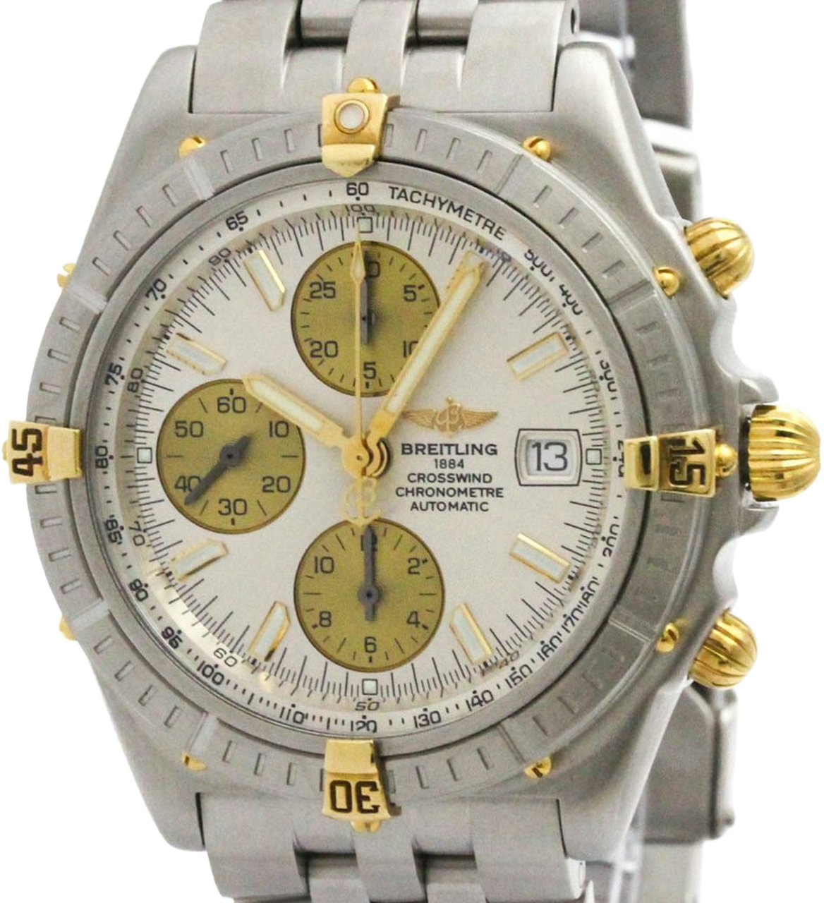 Breitling Crosswind Zilver