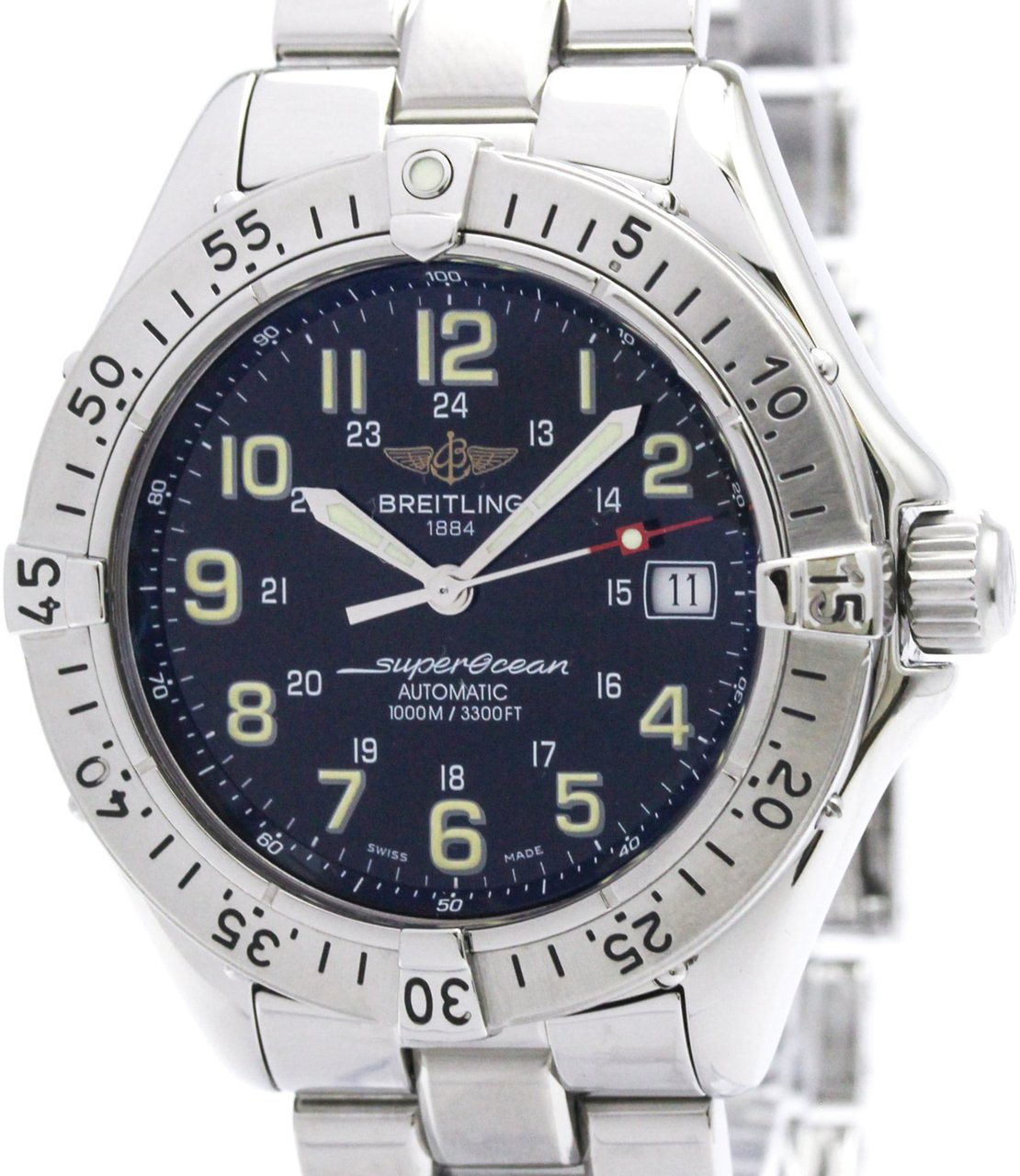 Breitling SuperOcean 1000M Automatic Stainless Steel 40 Divers