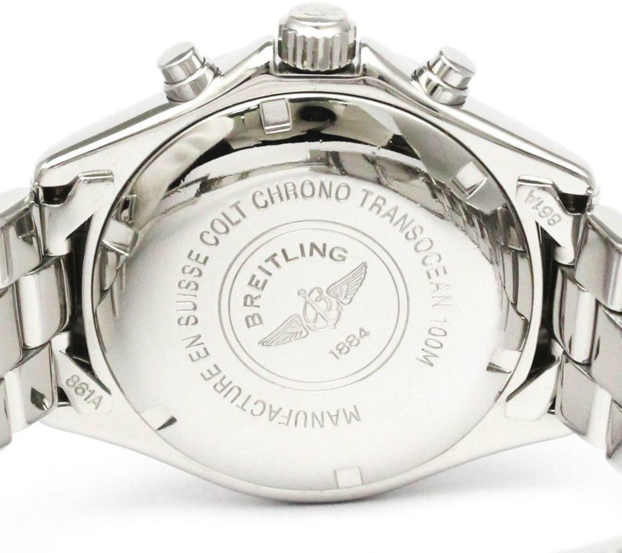 Breitling Transocean Chronograph Stainless Steel 40 Divers