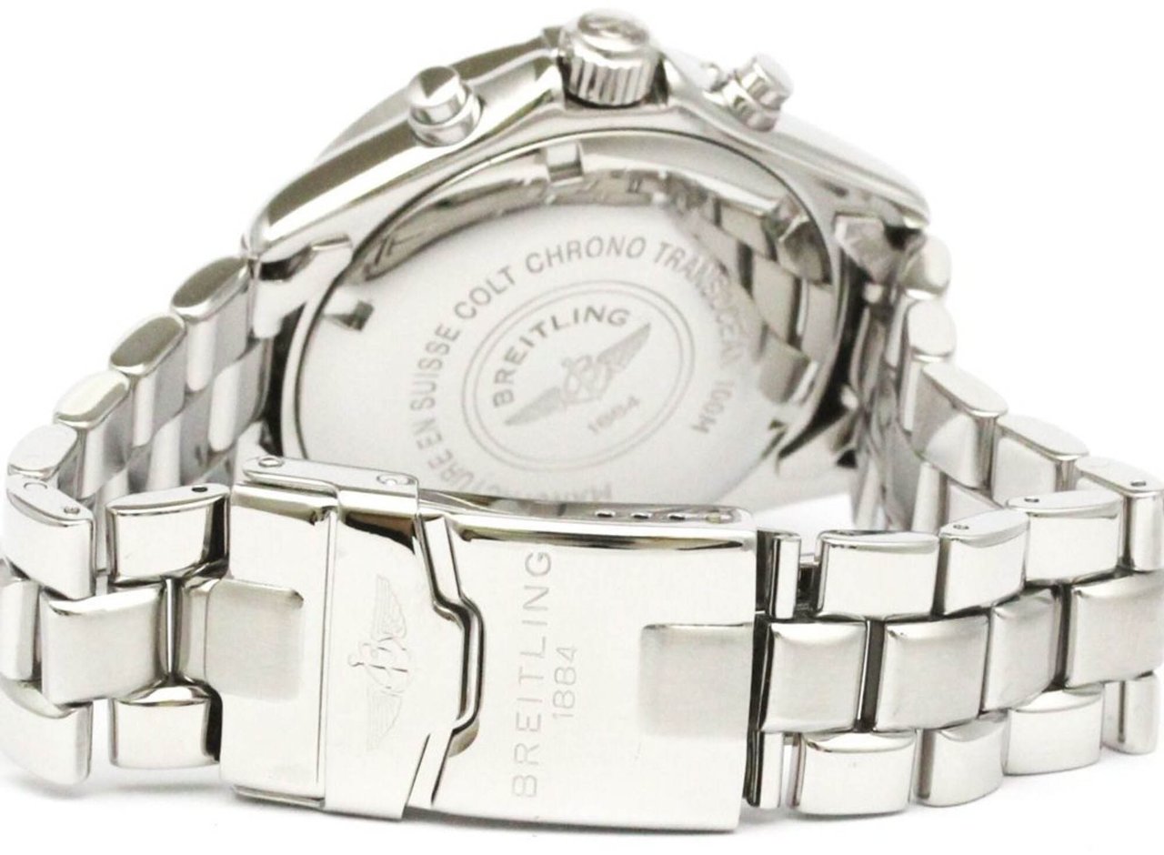 Breitling Transocean Chronograph Stainless Steel 40 Divers