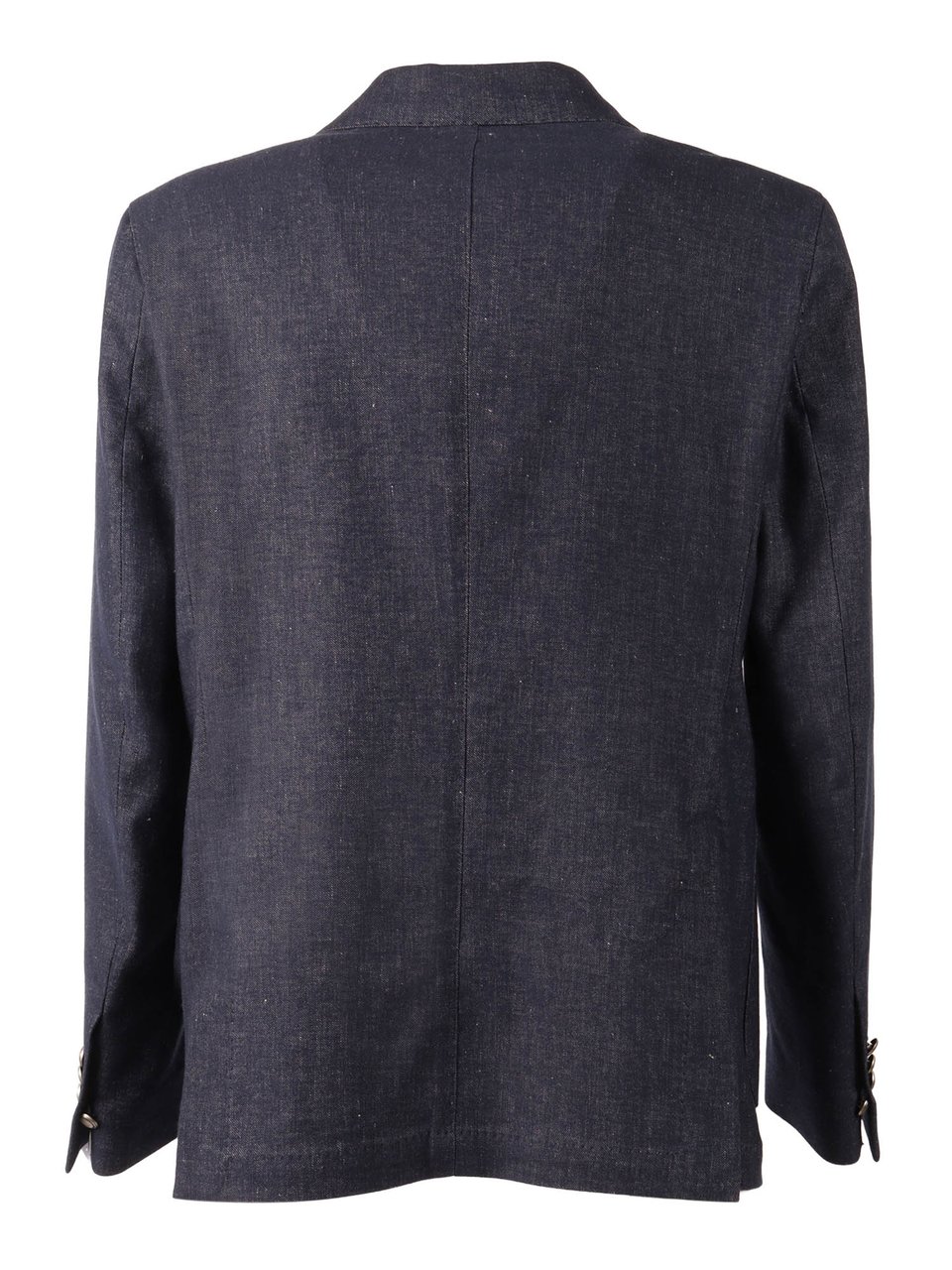 Breras Milano Double Breasted Structured Blazer Zwart