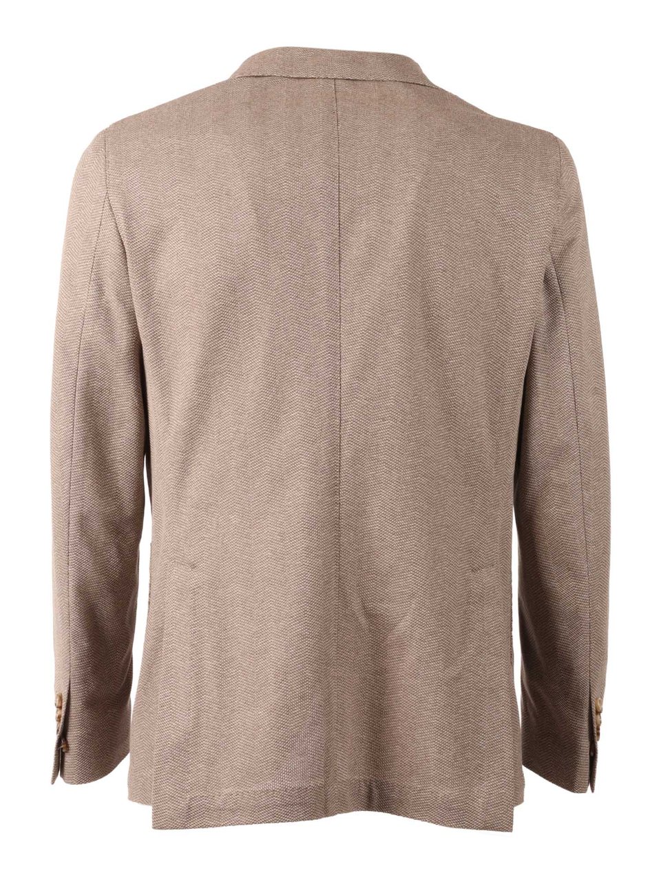 Breras Milano Tailored Cotton Notch Blazer Roze
