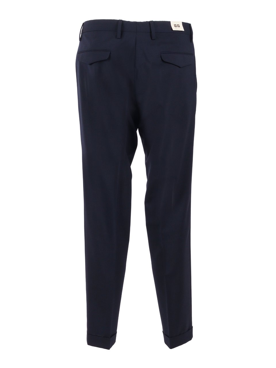 Briglia Straight Leg Tailored Pleated Straight-Leg Pants Zwart