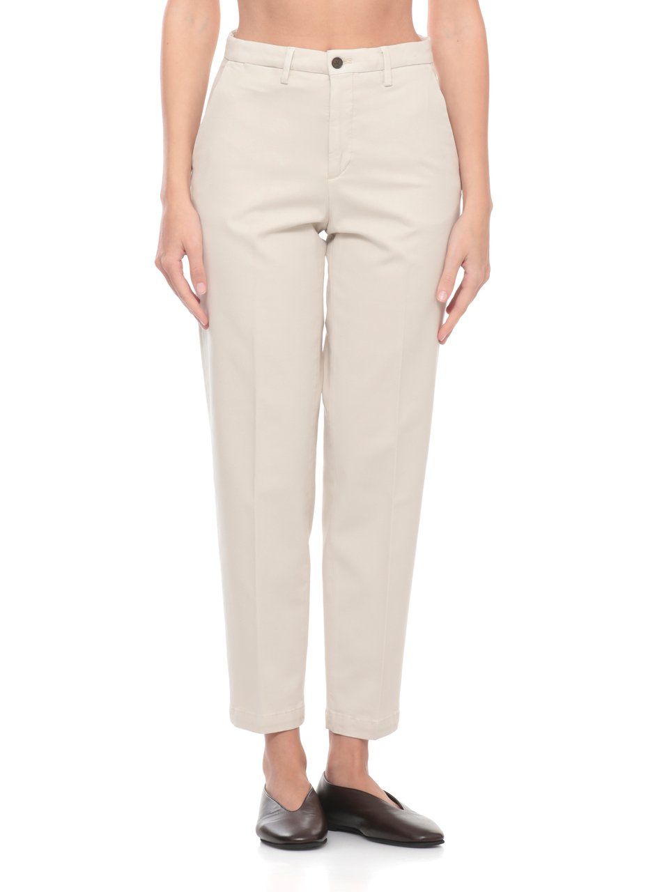 Briglia Ivory Jeangw Straight-Leg Pants Grijs