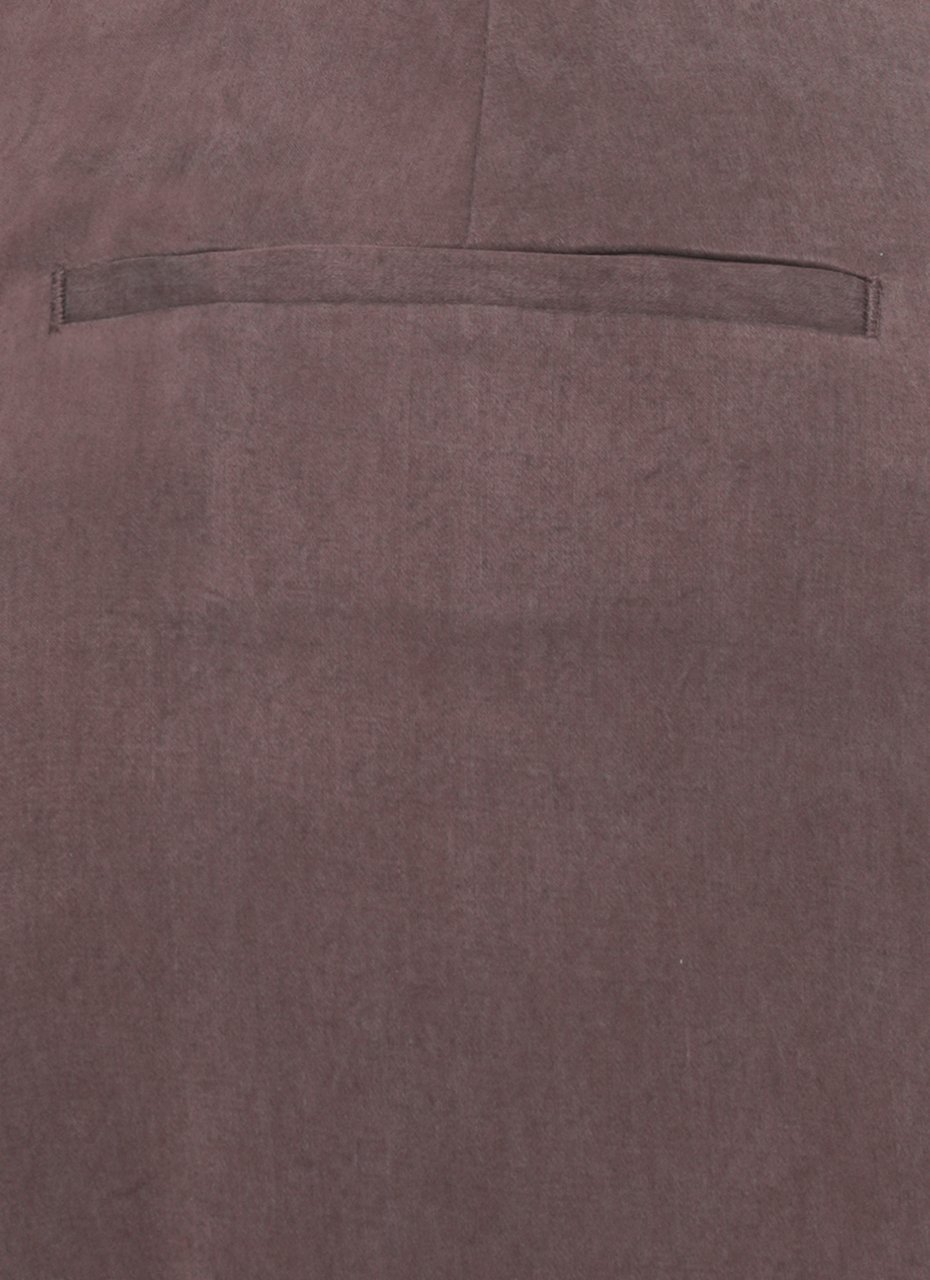 Briglia Brown Lutetia Four Pockets Wide-Leg Pants Grijs