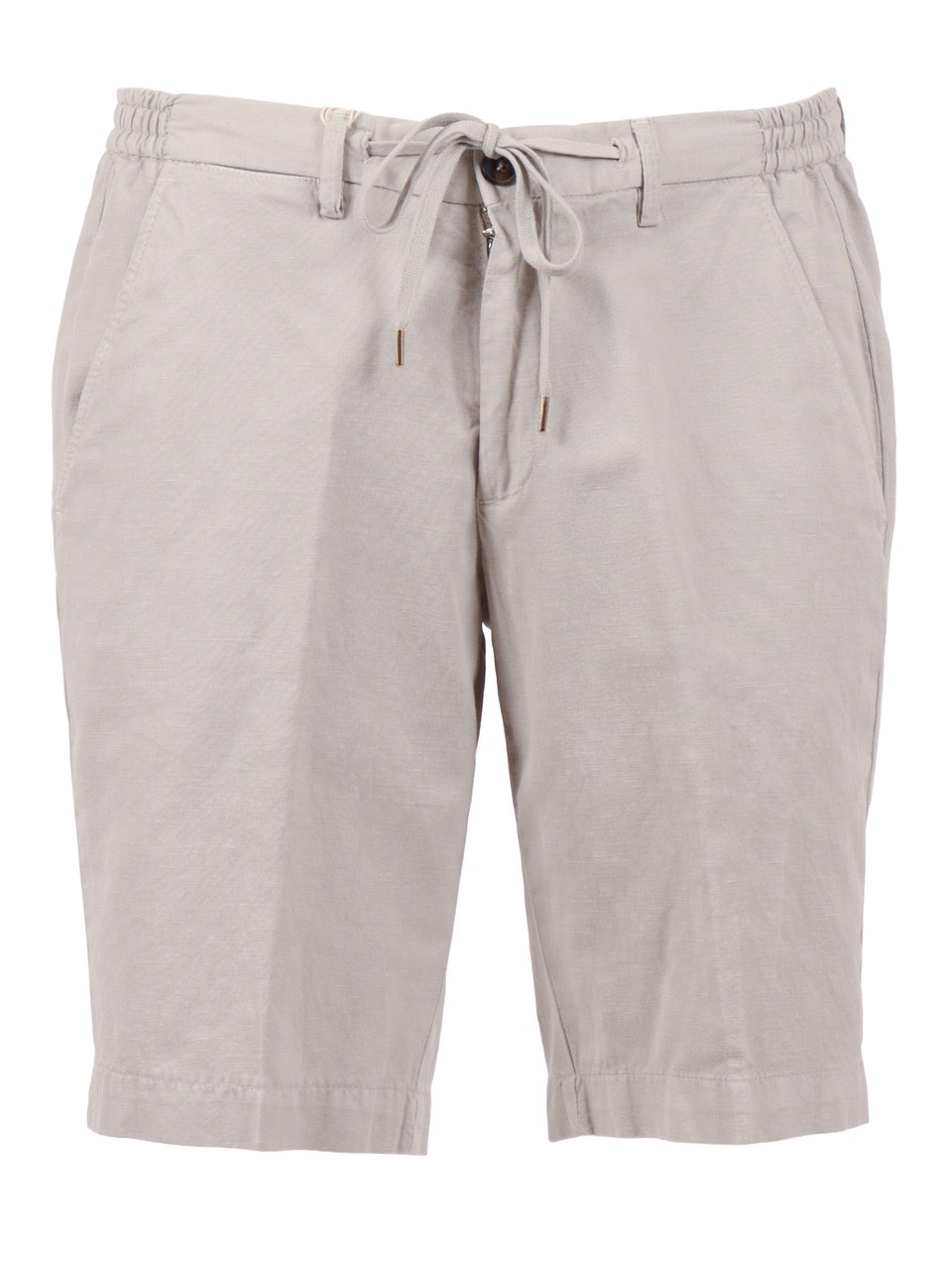 Briglia Relaxed Fit Drawstring Bermuda Shorts Neutraal