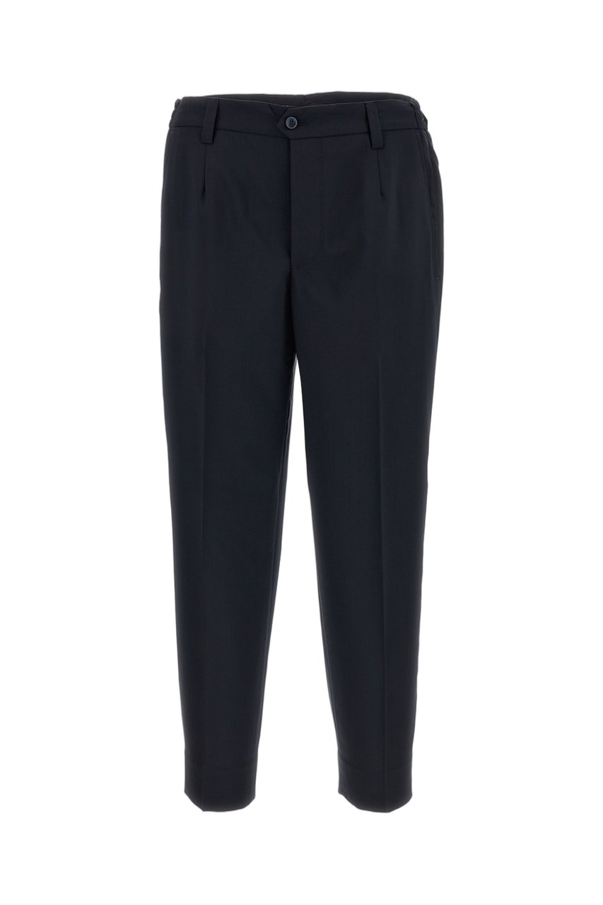 Briglia Portofino Trousers In Tropical Wool Blauw