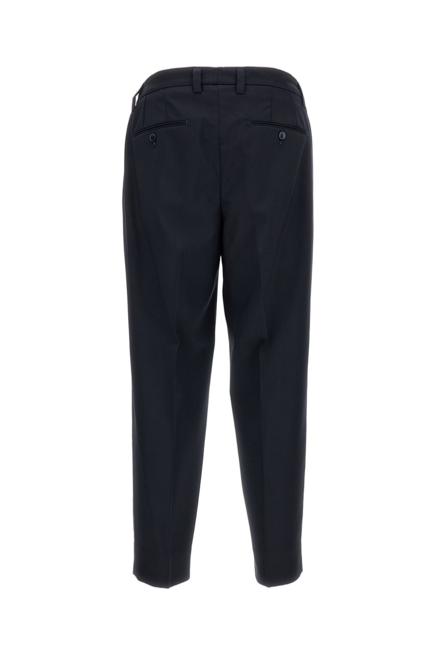 Briglia Portofino Trousers In Tropical Wool Blauw